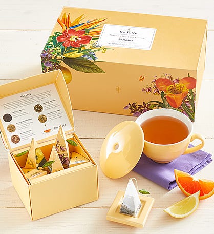 Tea Forte NY Botanical Garden Paradis Gift Box Set